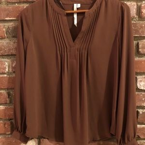 Anthropologie bellatrix chiffon top